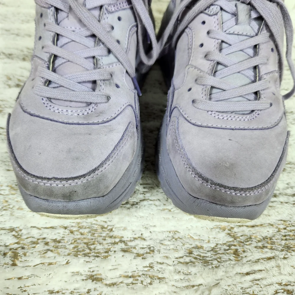 UGG "CA805 June Gloom" Purple Platform Sneakers Lace Up Shoes | Women's Size 8 - Picture 6 of 14